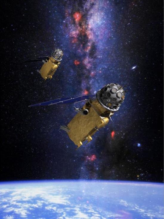 gecam卫星艺术图