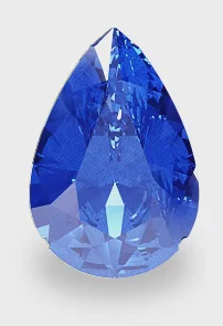 想象中的蓝宝石。