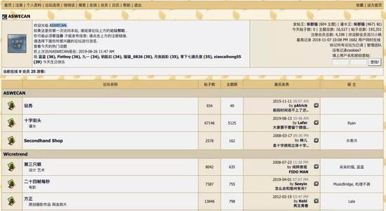 ASWECAN网站页面