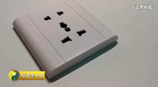 偽裝成插座的針孔攝像機