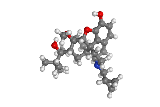 丁丙诺啡（Buprenorphine）3D分子结构