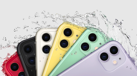 ▲ iPhone 11 六种配色。