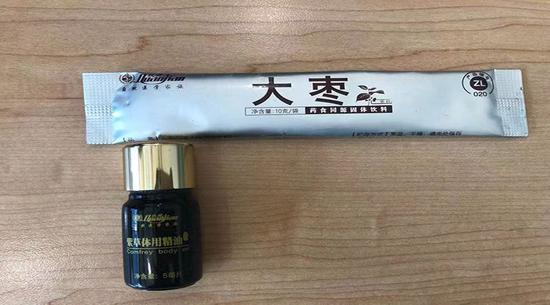 周洋曾服用过的权健“抗癌”产品(转自丁香医生)