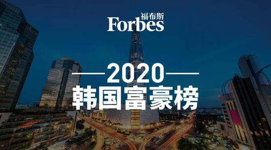 福布斯2020年韩国富豪榜：三星李健熙居首