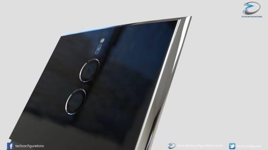 索尼Xperia Flex折叠屏（图：concept-phones）