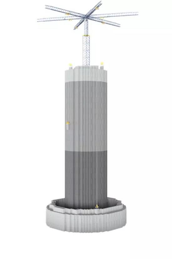 图|Energy Vault的概念(来源:Energy Vault)