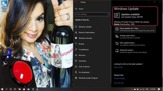 Win10 Build 19041.1发布 Quick Searches现支持中文