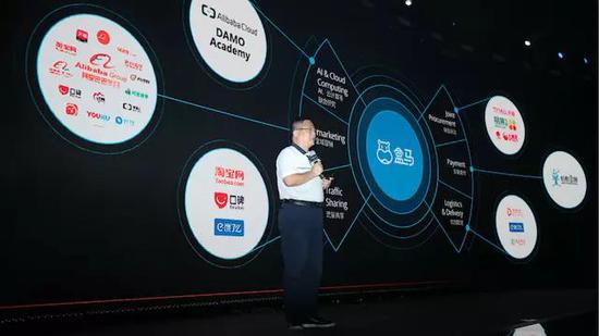 侯毅在投资者大会现场