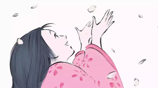 日本小说《竹取物语》中一位诞生在竹子里的公主辉夜姬。图片来源：douban