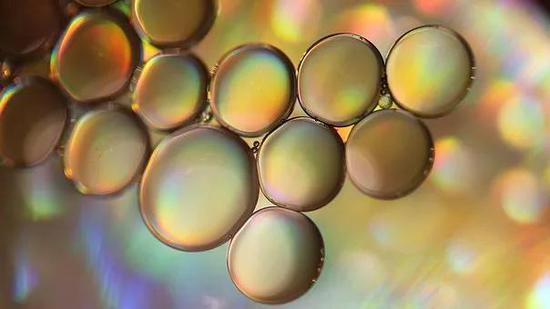 液体中的气泡（图片来源：Pixabay）