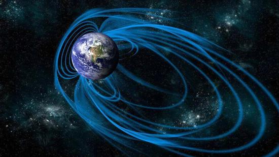 地球磁场的存在是保护地球生命的重要护盾