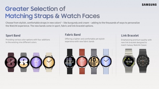 三星为Galaxy Watch4系列发布重大新软件更新