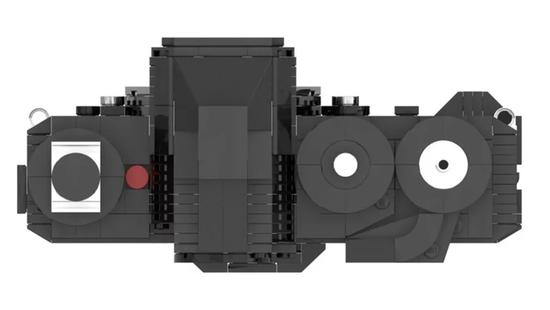 这就真的厉害了！用乐高拼出的尼康F3 竟然能装镜头和胶卷