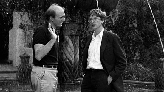 史蒂夫·鲍尔默和比尔·盖茨 | 图片来源 Quora