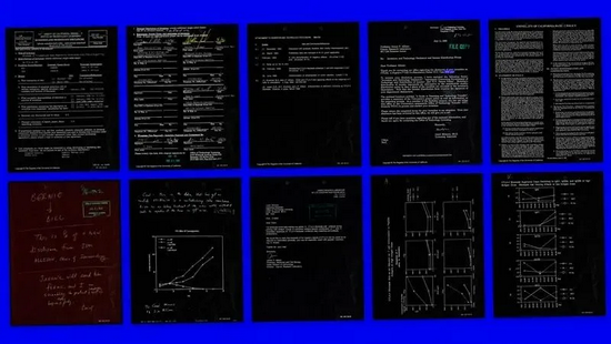 上为内含专利披露声明的艺术作品，标记的是Jim Allison赢得诺奖的工作，属于加州大学伯克利分校售卖的部分NFT。| 加州大学伯克利分校