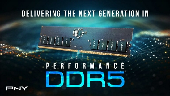 PNY官宣XLR8 Gaming DDR5-4800MHz内存条，第四季度发货