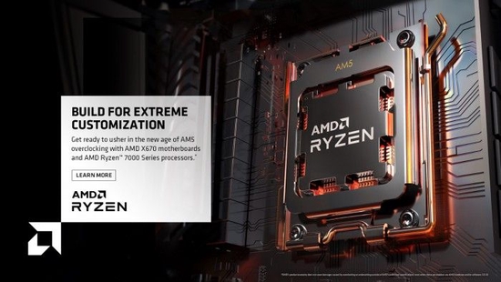 “处理器”AMD将在CES 2023上推出Zen 4锐龙7000系列3D V-Cache处理器