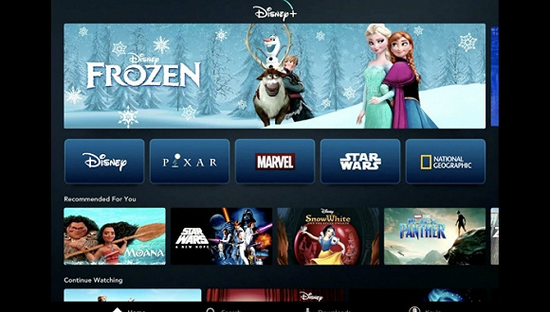 Disney＋，图片来源：Disney