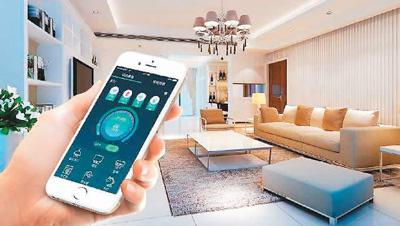 用户正通过手机上的应用程序控制智能家居。 图片来源于网络