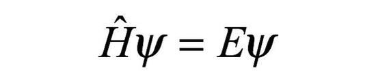○薛定谔方程位于图中左下角的波形中。
