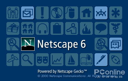 图11 Netscape6启动画面