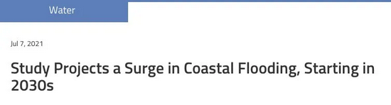 图片来源：www.nasa.gov/feature/jpl/study-projects-a-surge-in-coastal-flooding-starting-in-2030s