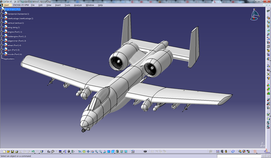 图：CATIA 在航空领域的应用 （来源：谷歌）