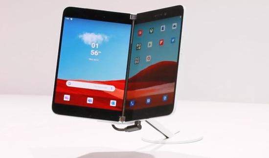 微软Surface Duo背面可能搭配薄型成像设...