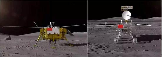 作为人类首颗成功软着陆月球背面的探测器，嫦娥四号眼中的月食会是什么样？图片来源：航天科技集团