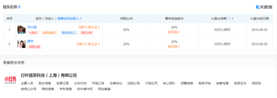 行吟科技股东信息