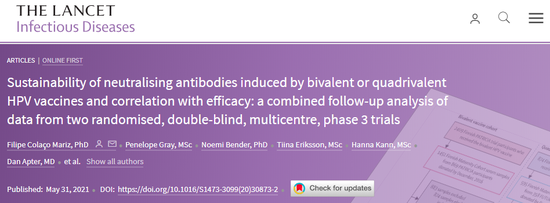 截图来源：The Lancet Infectious Disease