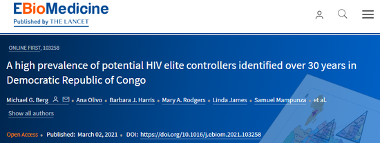 刚果超4%艾滋病感染者可“自愈”，远高于目前认识