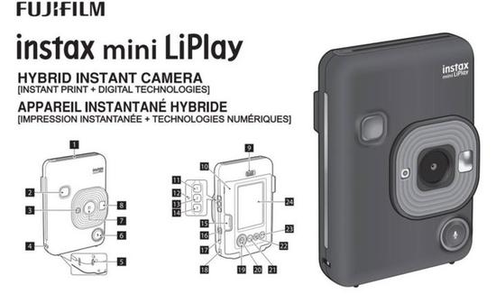 富士Instax Mini LiPlay拍立得相机