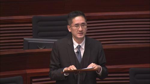 香港署理商务及经济发展局局长陈百里。图片来源:香港特区政府新闻网