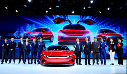 比亚迪E-SEED GT 概念车在2019年上海国际车展亮相