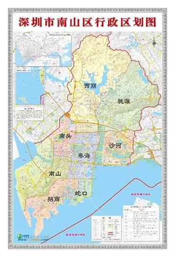 (根据深圳市规土部门,粤海街道辖区面积14.23平方公里,不包括海岛)
