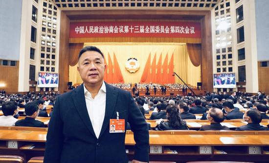 ▲全国政协委员、民建中央委员、佳都科技集团董事长刘伟