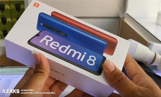 Redmi 8真机曝光 搭载后置双摄+5000mAh电池