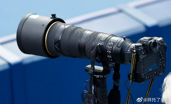 新浪科技综合|霸气外露 尼康Z 9转接180-400mm镜头现身