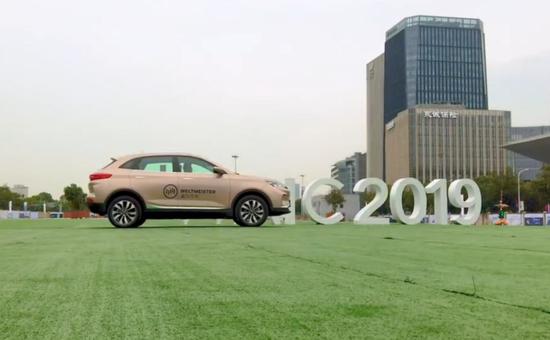 2019世界人工智能大会自动驾驶展示体验区
