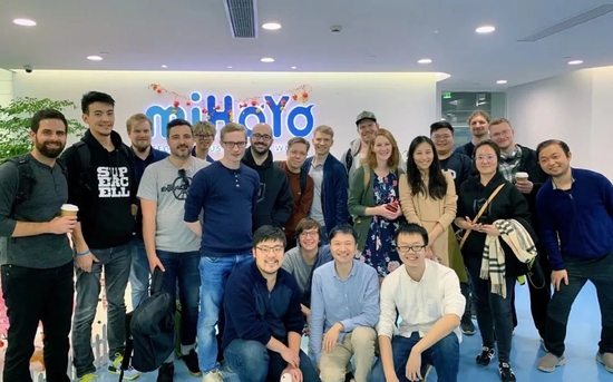 ▲米哈游团队(图:米哈游官微)