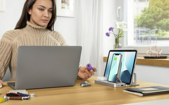 新浪科技综合|Kensington推出StudioCaddy充电中心和桌面收纳装置