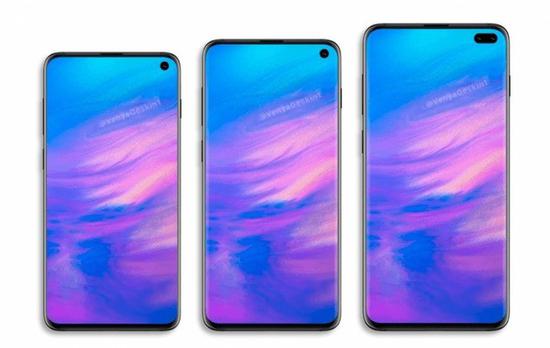 三星Galaxy S10渲染图(图源@veny)