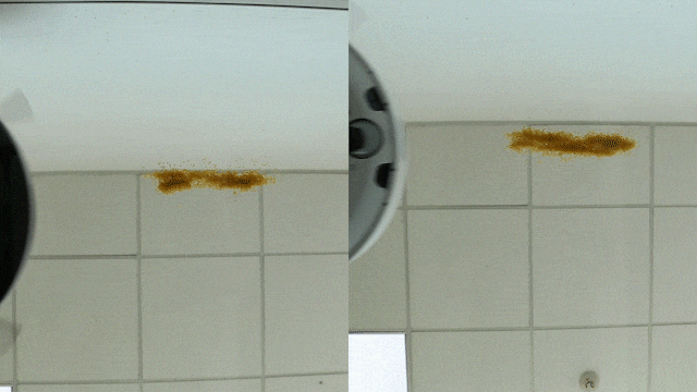 吸小米对比：左侧科沃斯DJ35、右侧米家