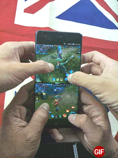 四手联玩王者荣耀&nbsp;上分杠杠的