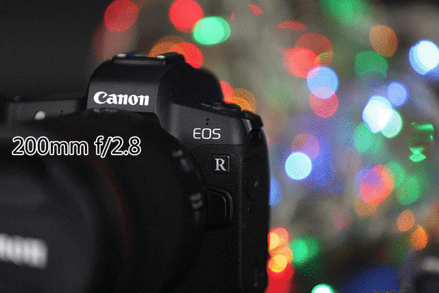 200mm端各档光圈虚化（及星芒）效果展示