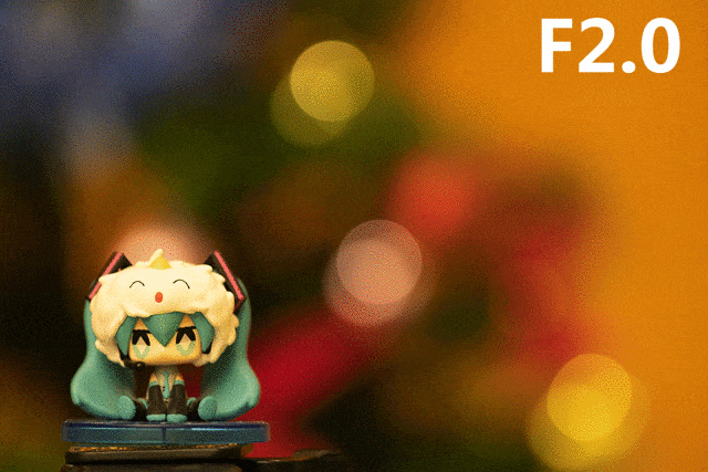 XF200mmF2 R LM OIS WR镜头各档光圈虚化效果展示