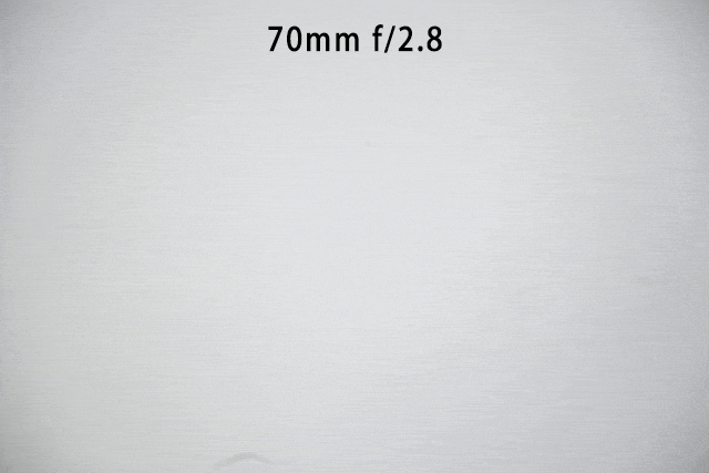 70mm端暗角表现