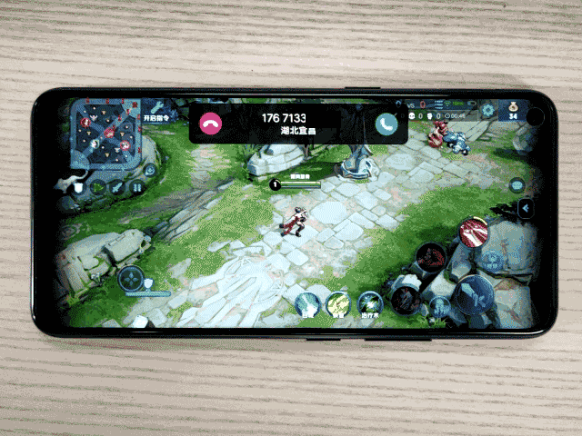 游戏时可接电话