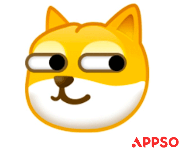  ▲ 不管眼睛怎么动，这个表情都会受欢迎